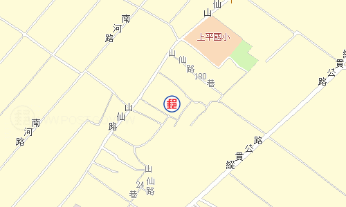 杉林郵局電子地圖