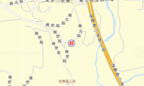 田寮郵局電子地圖
