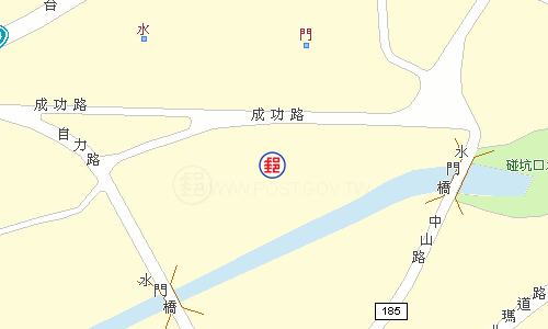 內埔水門郵局電子地圖