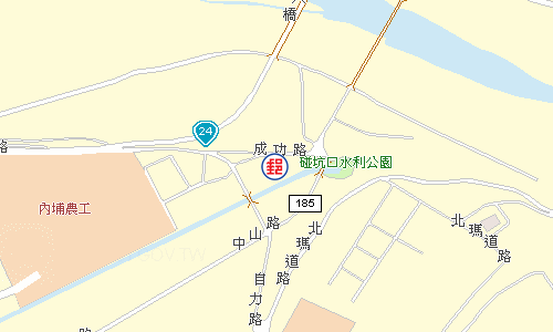 內埔水門郵局電子地圖