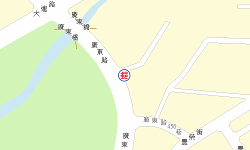 屏東廣東路郵局電子地圖