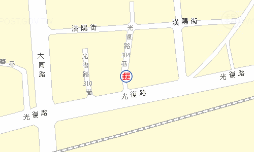 屏東六塊厝郵局電子地圖