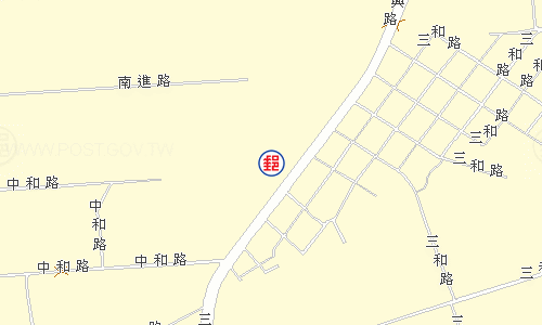 里港三和路郵局電子地圖