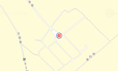 內埔建興郵局電子地圖
