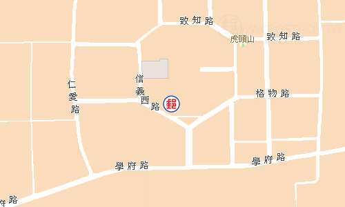 內埔學府郵局電子地圖