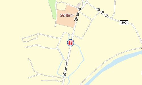 滿州郵局電子地圖