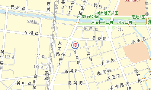 潮州郵局電子地圖