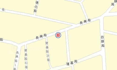 潮州南進路郵局電子地圖