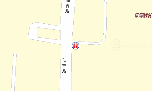 新園郵局電子地圖