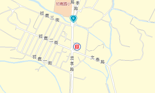 卑南初鹿郵局電子地圖