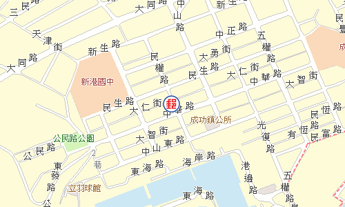 成功郵局電子地圖