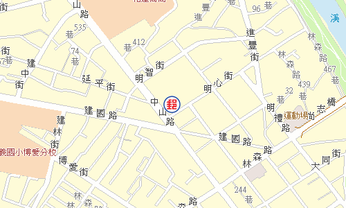 花蓮國安郵局電子地圖