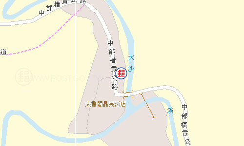 秀林天祥郵局電子地圖