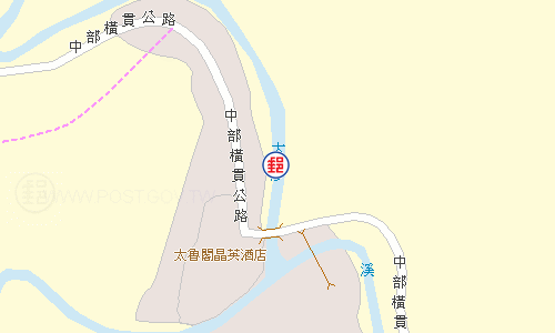 秀林天祥郵局電子地圖