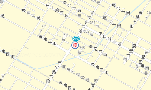 Ji-an Post Office emap