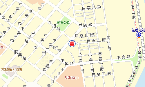 Hualien Xiameilun Post Office emap