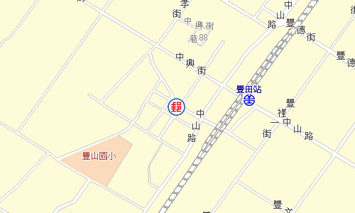 壽豐豐田郵局電子地圖
