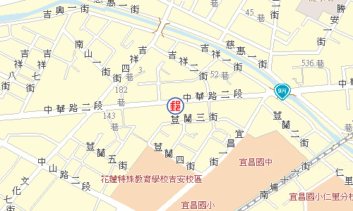吉安宜昌郵局電子地圖