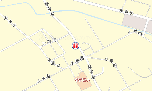 鳳林林榮郵局電子地圖