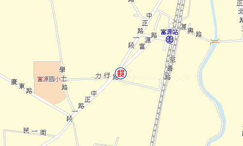 瑞穗富源郵局電子地圖