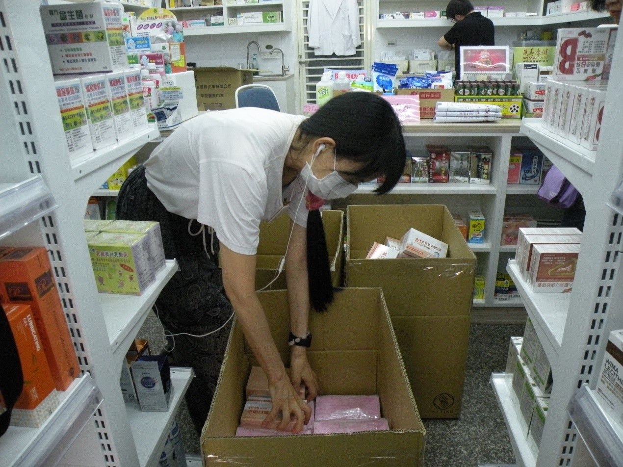 觀音新坡郵局防疫物資配送心得分享