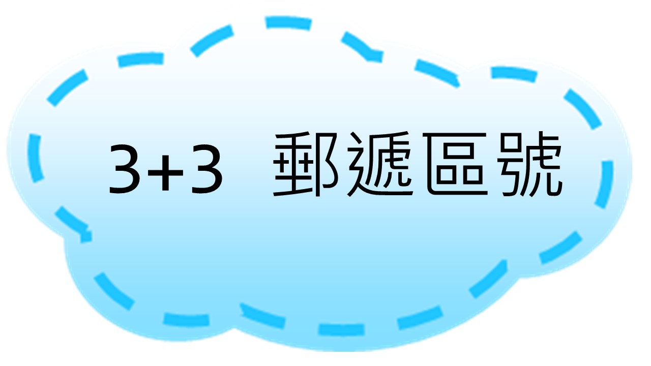 3+3郵遞區號