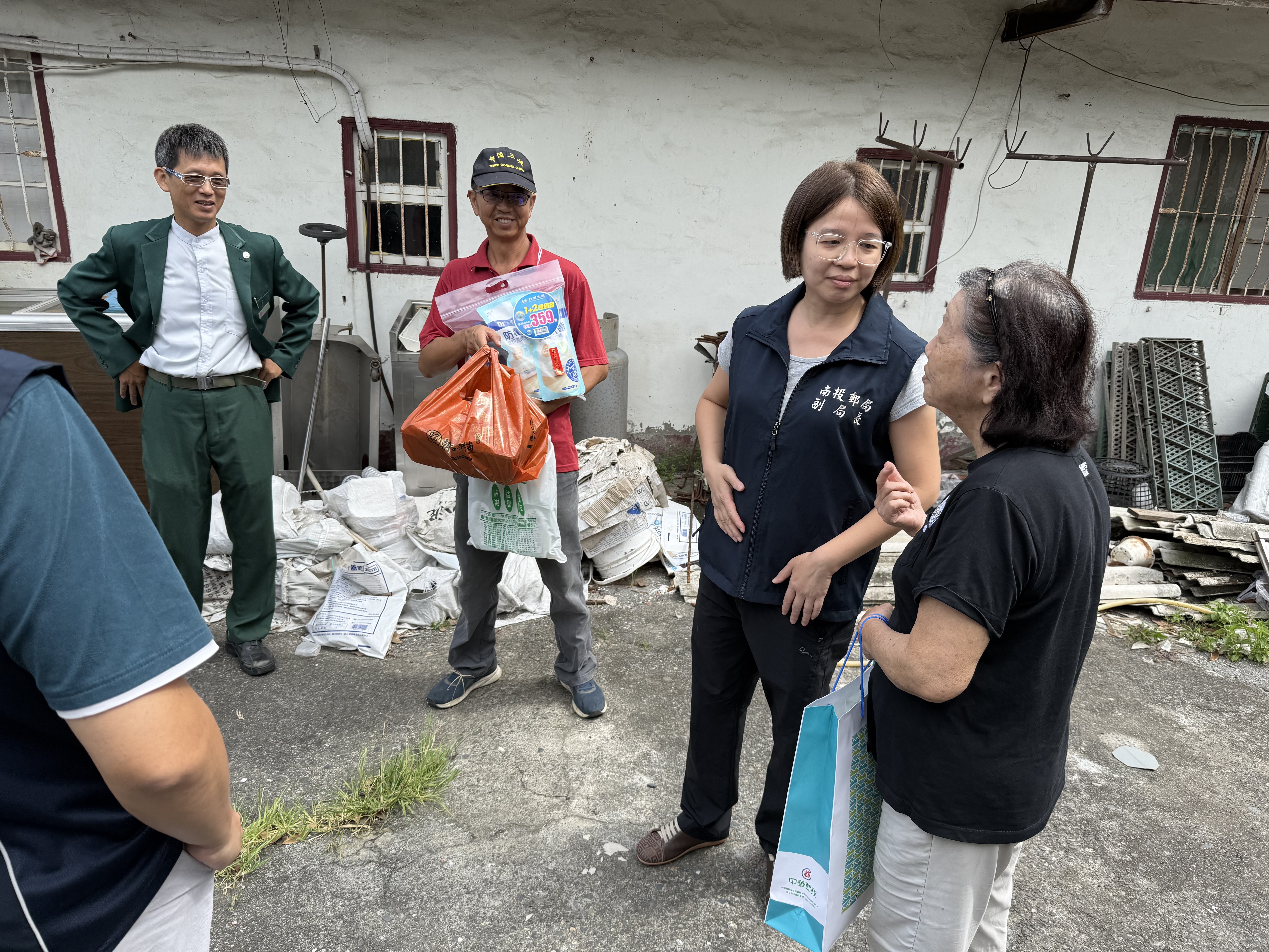 114年臺灣郵政協會與南投郵局合辦改善獨居長者居住環境