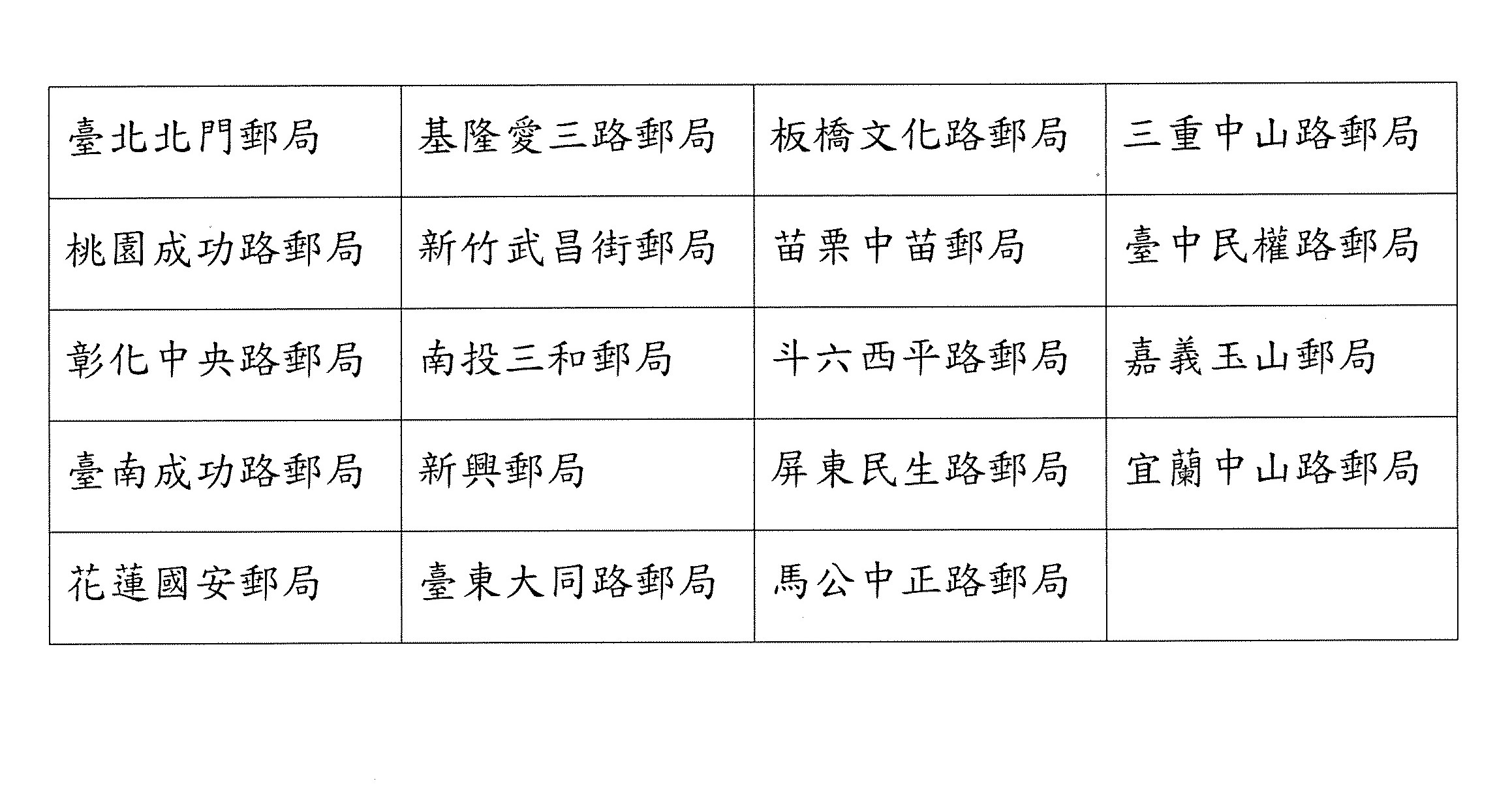 「民主明信片」免費領取郵局