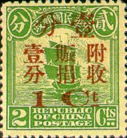 Charity 1 Relief Surtax Issue (1920) stamp pic