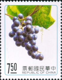 (特295.2)特295臺灣水果郵票(80年版)