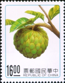 (特295.4)特295臺灣水果郵票(80年版)