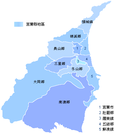 宜蘭郵局當地支局